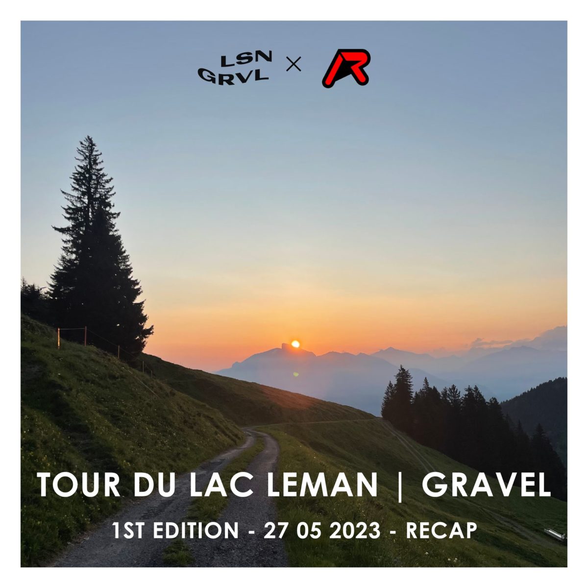 TOUR DU LAC LEMAN . GRAVEL