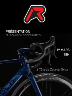Rejoignez-nous jeudi 19 mars dès 18H à Tête de Course, pour la présentation en avant première du nouveau cadre Sarto, par Enrico lui-même.Guillaume, de @veloperfection partagera son expertise autour de la manière de structurer efficacement ses séances de vélo.Une soirée entre passionnés pour découvrir les dernières nouveautés, apprendre et échanger dans un cadre chaleureux autour d’un verre.Inscription sur Strava, lien dans notre bio ⬆️ À jeudi! 👋🏼#sartobikes #veloperfection #rochatcycles #tetedecourse