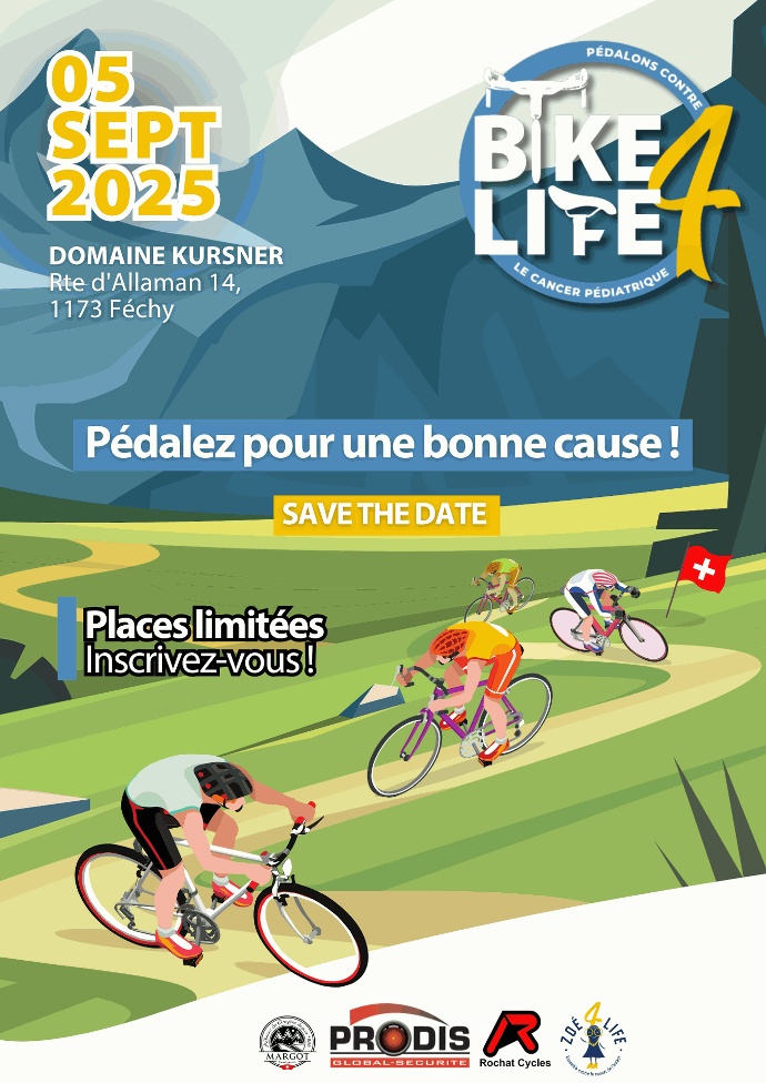 Pédalez pour la bonne cause !